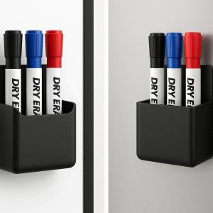 7 Magnetic Pen Holder For Whiteboard And Refrigerator Use With Strong Grip For Office Organization